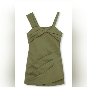 Habitual Girl Olive Green Skort
